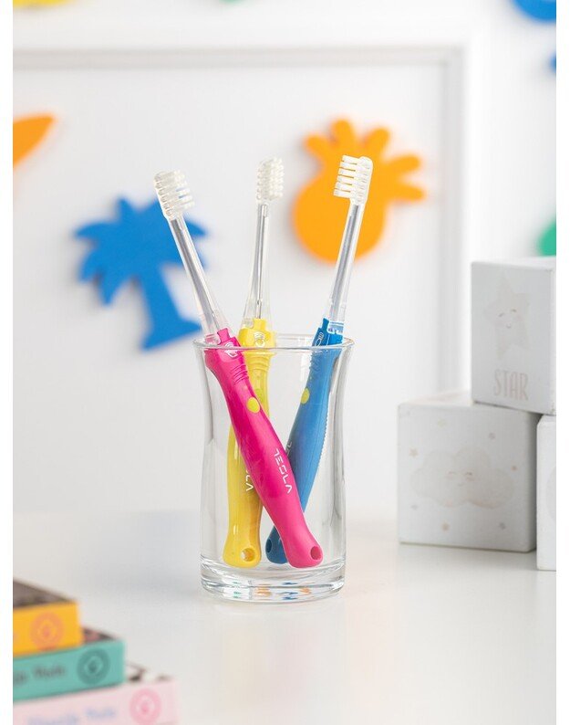 Jonizējošā zobu birste bērniem TESLA KIDS, SOFT (mīksta)  1