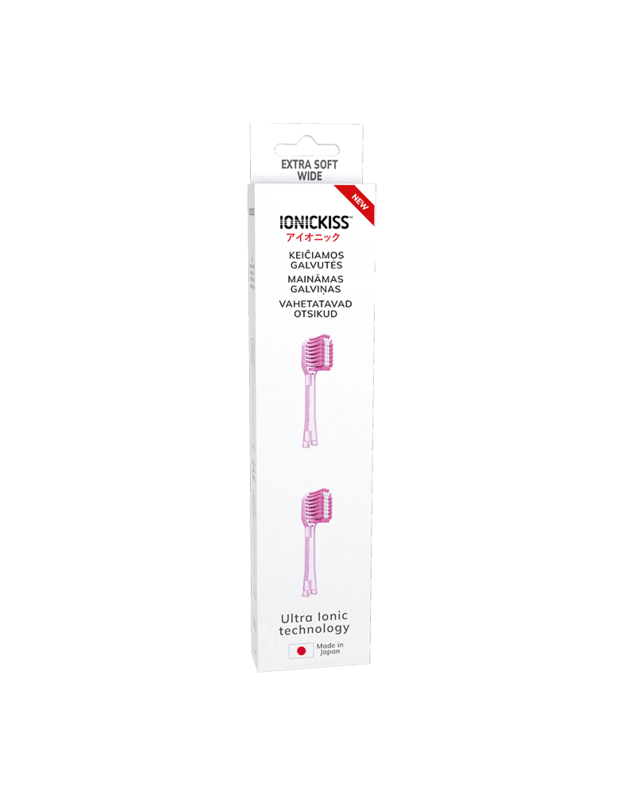 Сменные насадки IONICKISS EXTRA SOFT WIDE (очень мягкие, широкие) 2шт. 